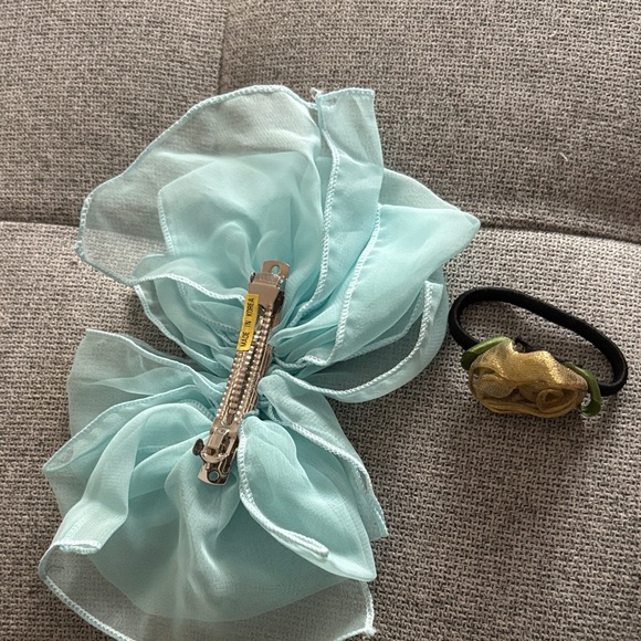 Vintage Chic Hair Accessory Set - Pink, Blue, Black - Picture 3 of 3